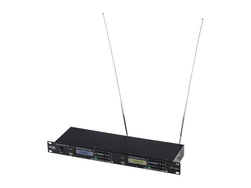 BDS US-100S USB/SD/BT/FM двойной плеер