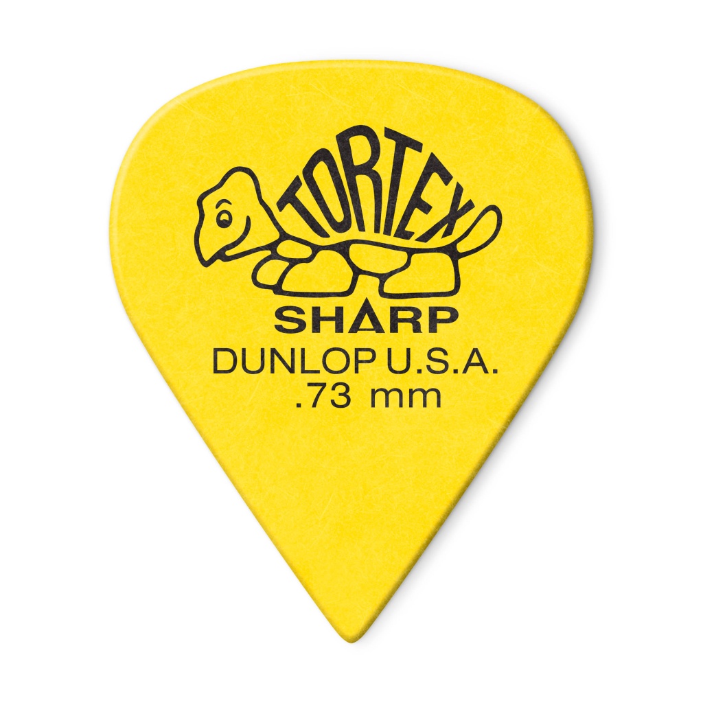 Dunlop 412P.73 Tortex Sharp Медиаторы 12шт