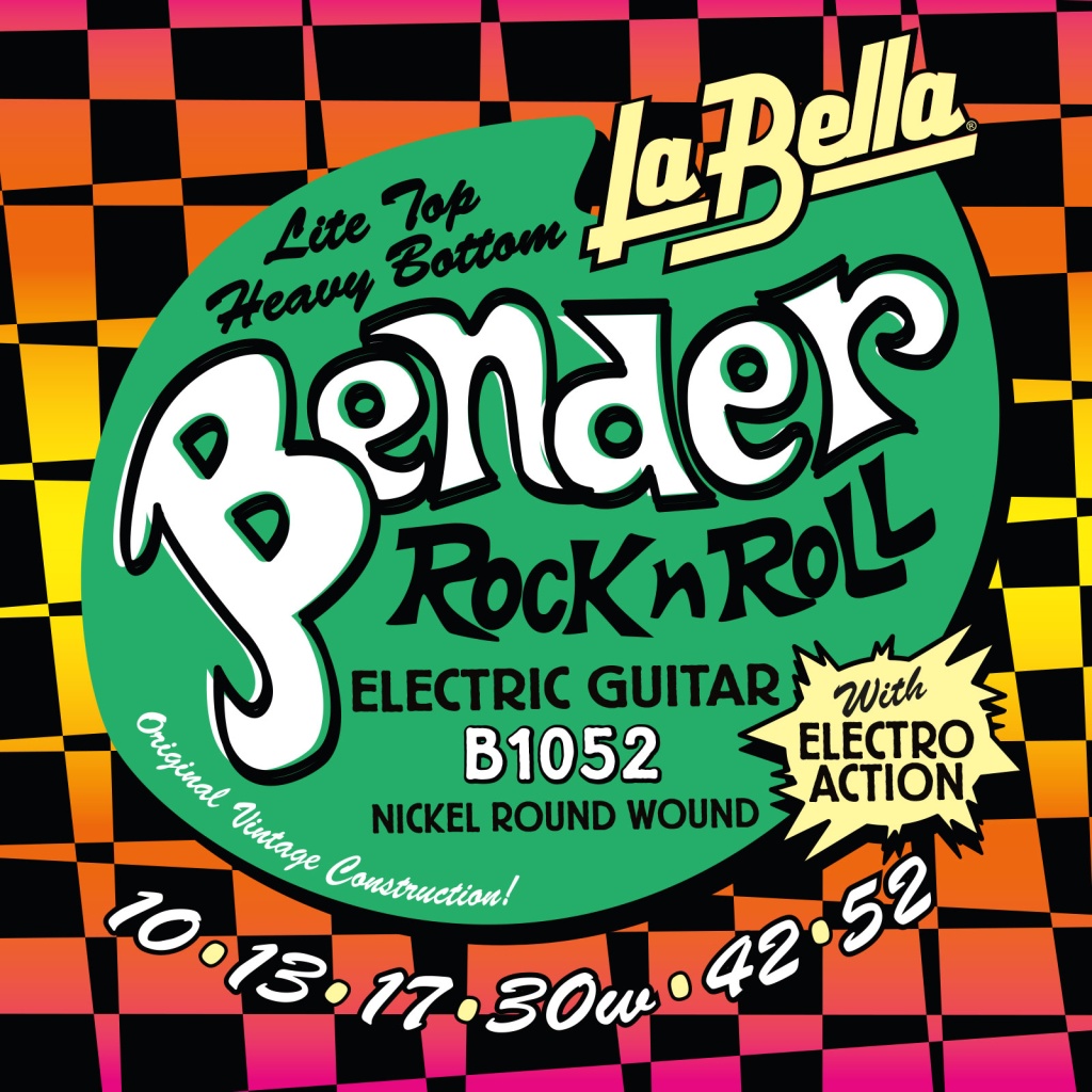 La Bella B1052 The Bender L.Top/H.Bottom Комплект струн для электрогитары