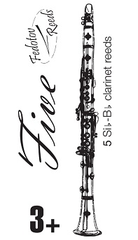 FedotovReeds FR25C003 Five Трости для кларнета No 3+ (5шт)