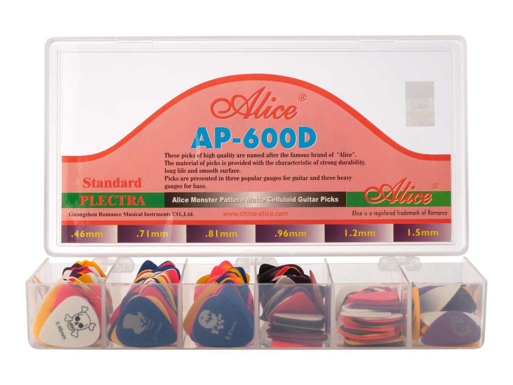 Alice AP-600D Коробка медиаторов 600шт
