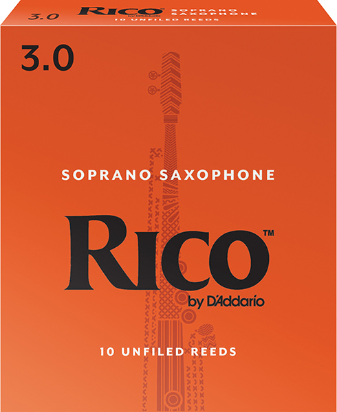 D'Addario Woodwinds Rico RIA1030 Rico Трости для саксофона сопрано