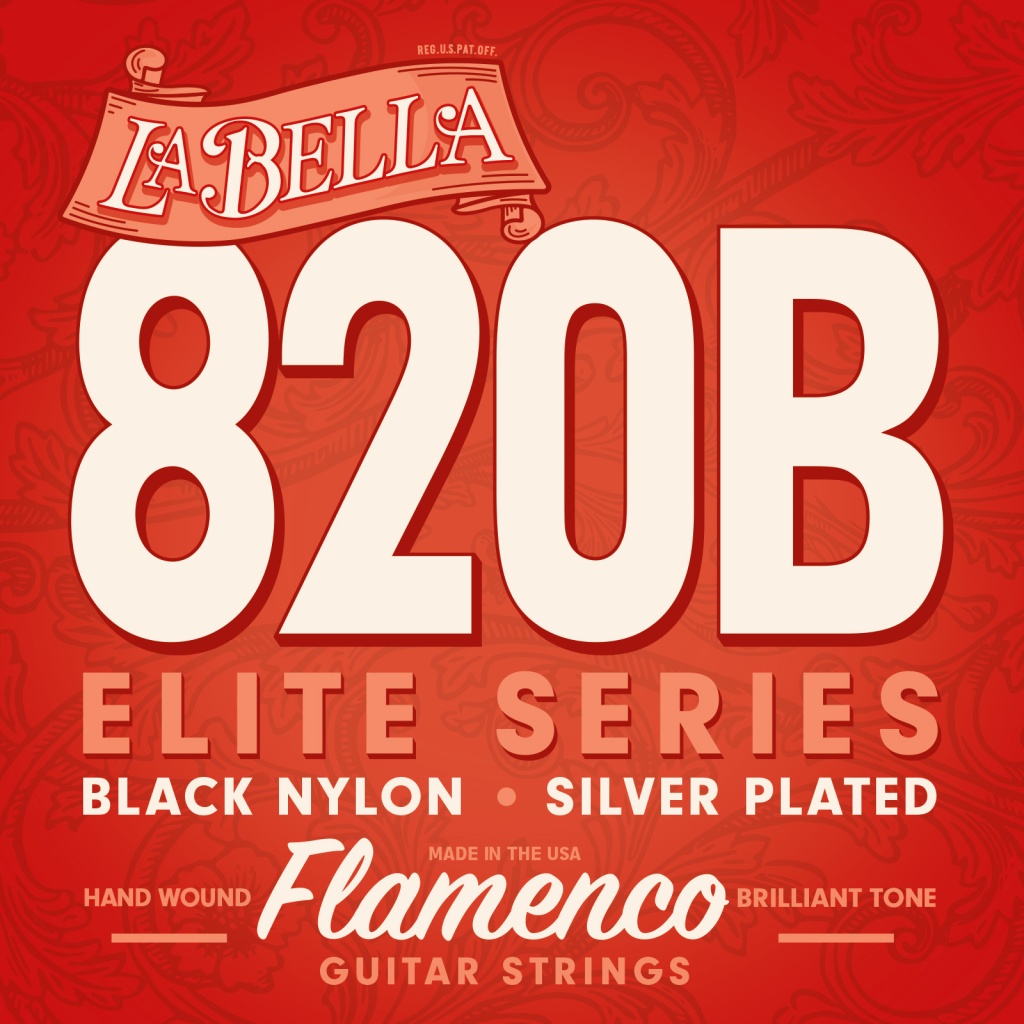 La Bella 820B Elite Комплект струн для классической гитары фламенко
