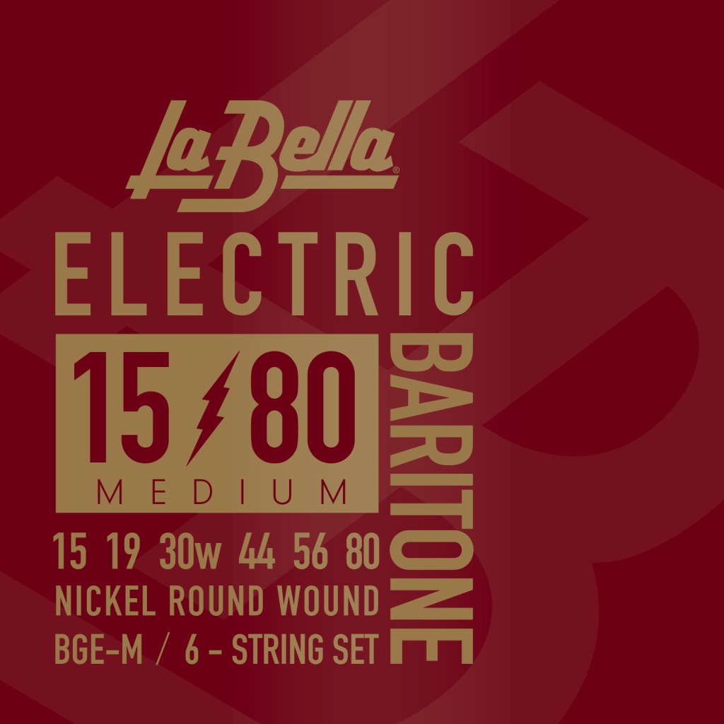 La Bella BGE-M Комплект струн для электрогитары баритон