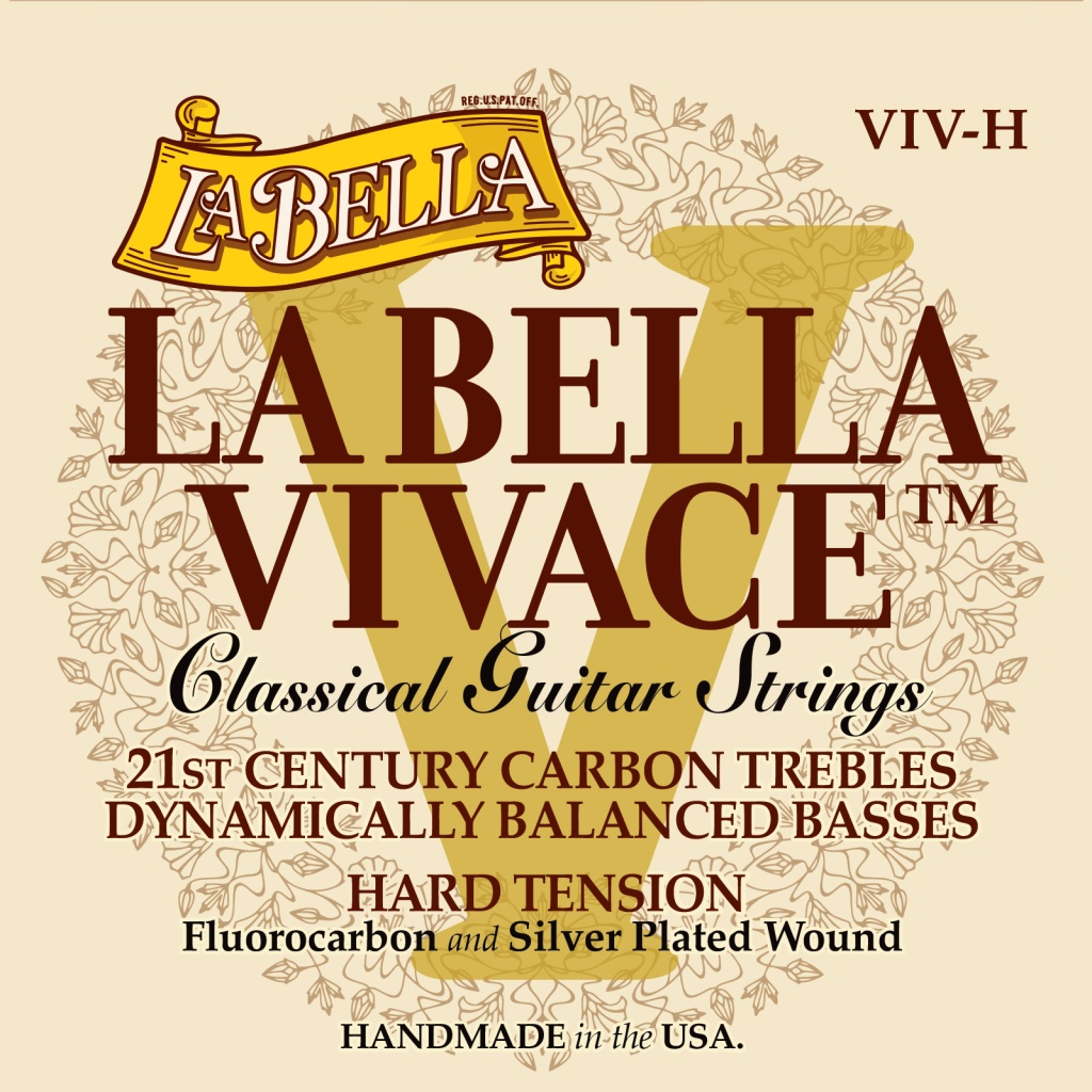 La Bella VIV-H Vivace Комплект струн для классической гитары