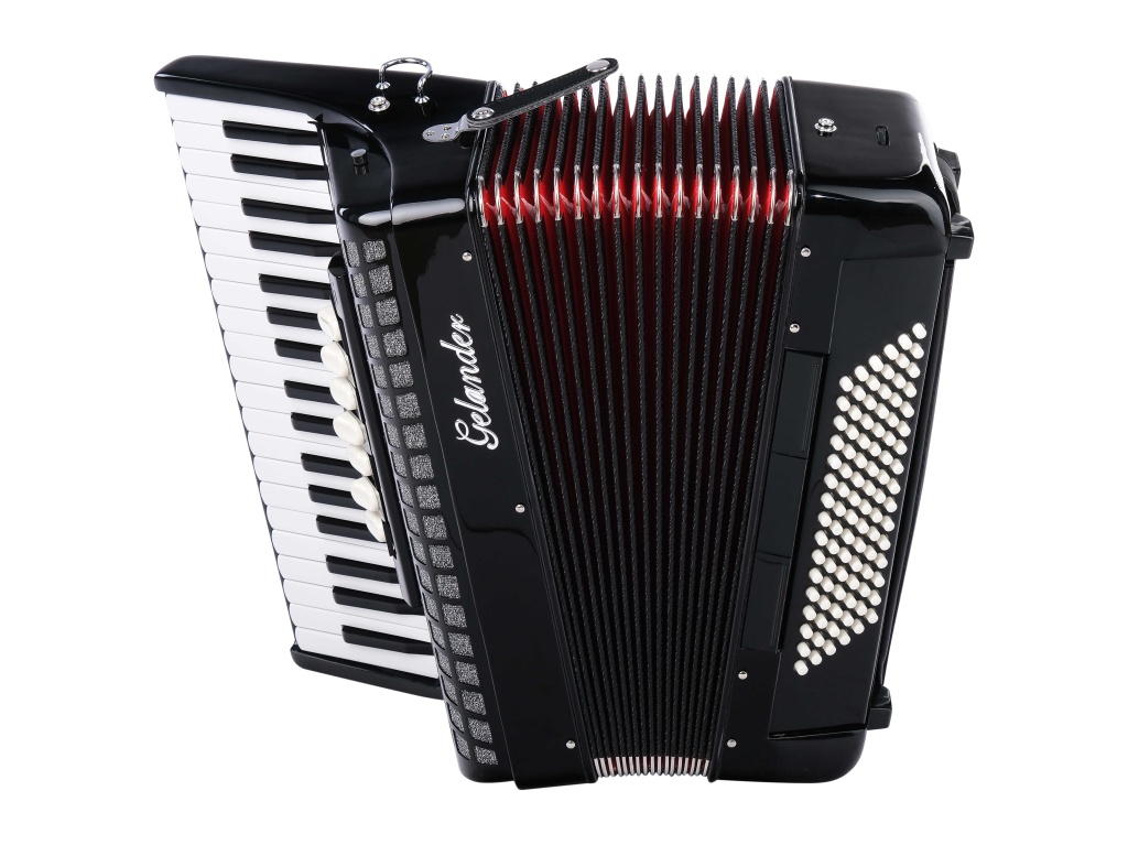 Gelander GH2017H-3-BLACK Аккордеон 37/96/7+3