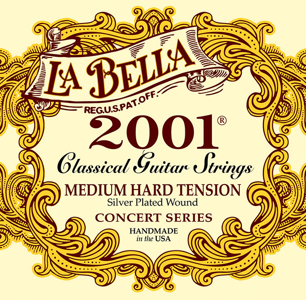 La Bella 2001MH Medium Hard Комплект струн для классической гитары