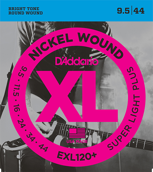 D'Addario EXL120+ Nickel Wound Комплект струн для электрогитары