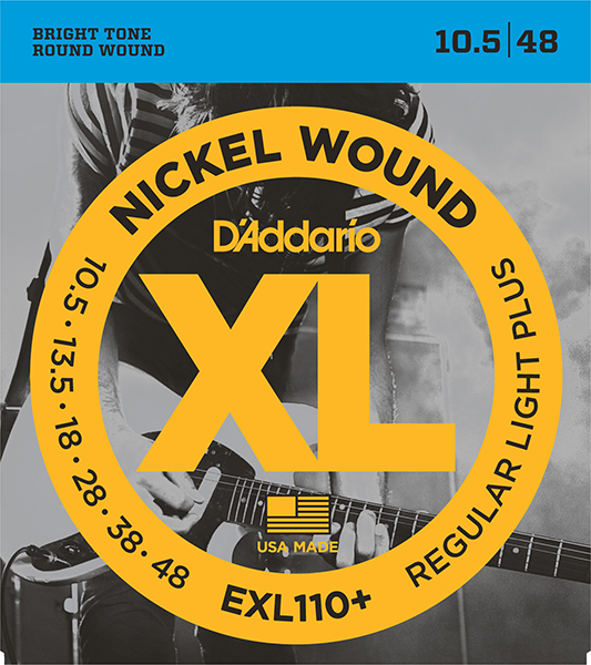 D'Addario EXL110+ Nickel Wound Комплект струн для электрогитары