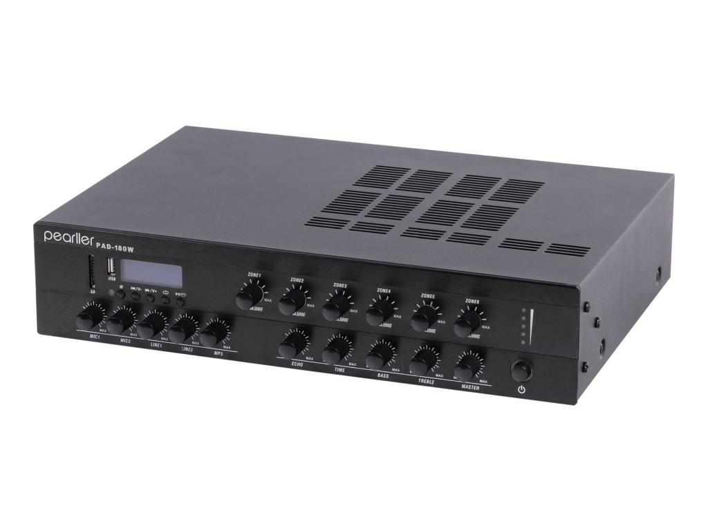 Pearller PA-180D Усилитель мощности трансляционный