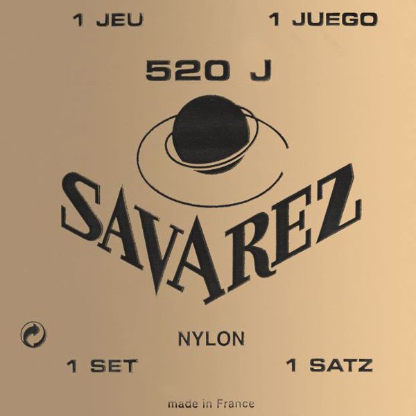 Savarez 520J Carte Jaune Комплект струн для классической гитары