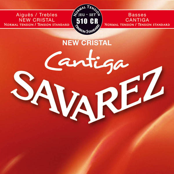 Savarez 510CR New Cristal Cantiga Комплект струн для классической гитары