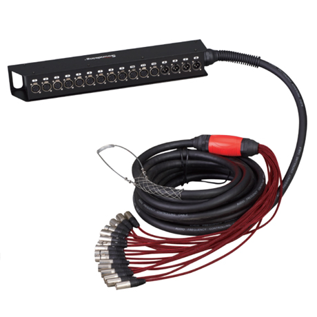 Soundking BCB903-25m Сценическая коммутационная коробка 12хXLR входов + 4хXLR выхода