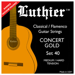 Luthier LU-40 Комплект струн для классической гитары