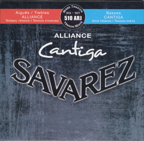 Savarez 510ARJ Alliance Cantiga Комплект струн для классической гитары