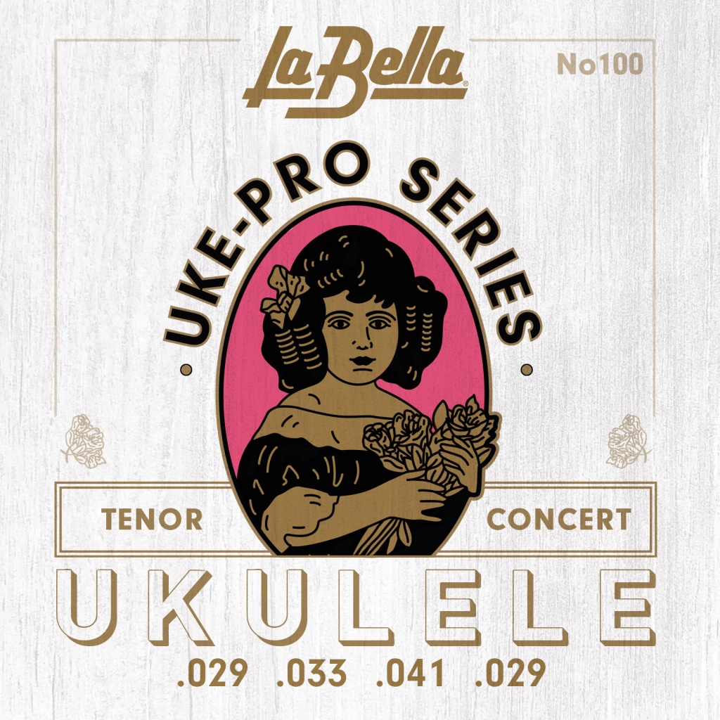 La Bella 100 Uke-Pro Комплект струн для концертного/тенор укулеле