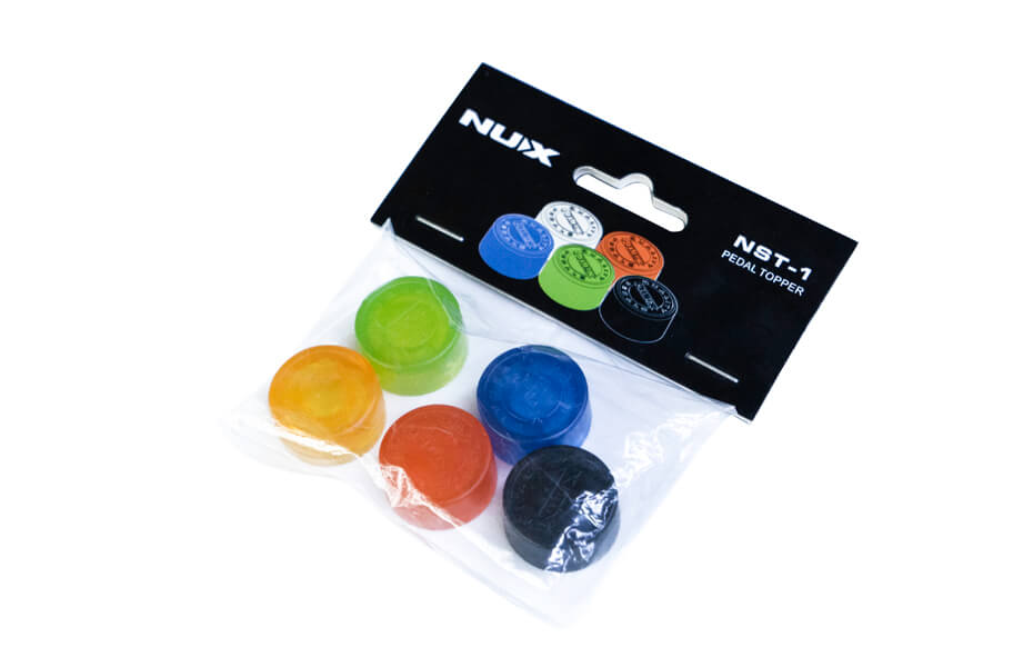 Nux NST-1 Pedal Topper Накладки ножного переключателя педали эффектов (5шт)