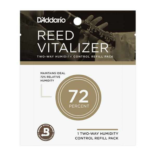 D'Addario Woodwinds Rico RV0173 Reed Vitalizer Сменный пакет увлажнитель для тростей 72%