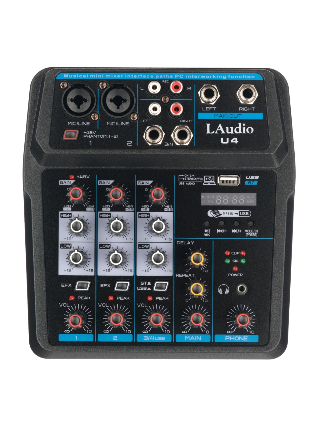 LAudio U4 Микшерный пульт