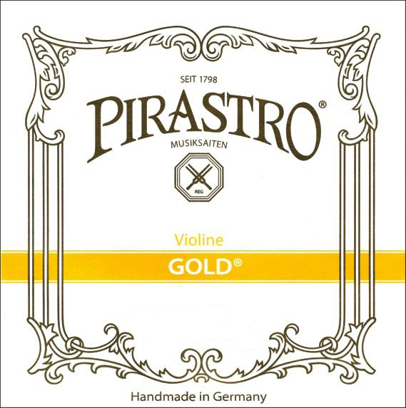 Pirastro 215221 ЛЯ Gold Violin А Отдельная струна ЛЯ для скрипки (жила/алюминий)