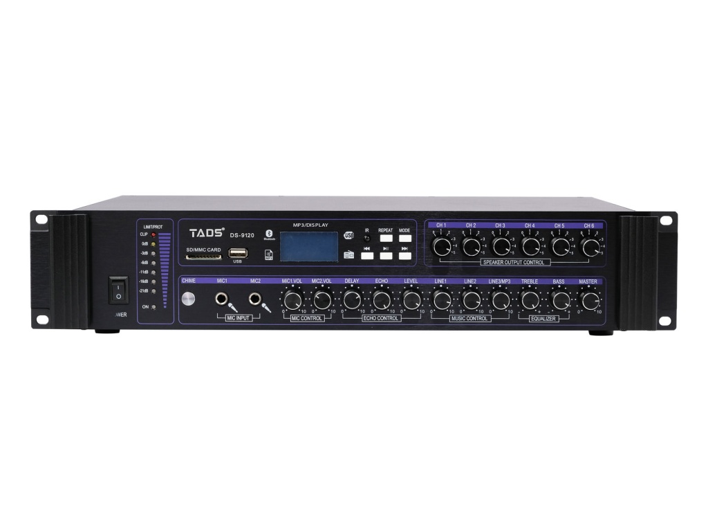 TADS DS-9120 Усилитель мощности трансляционный