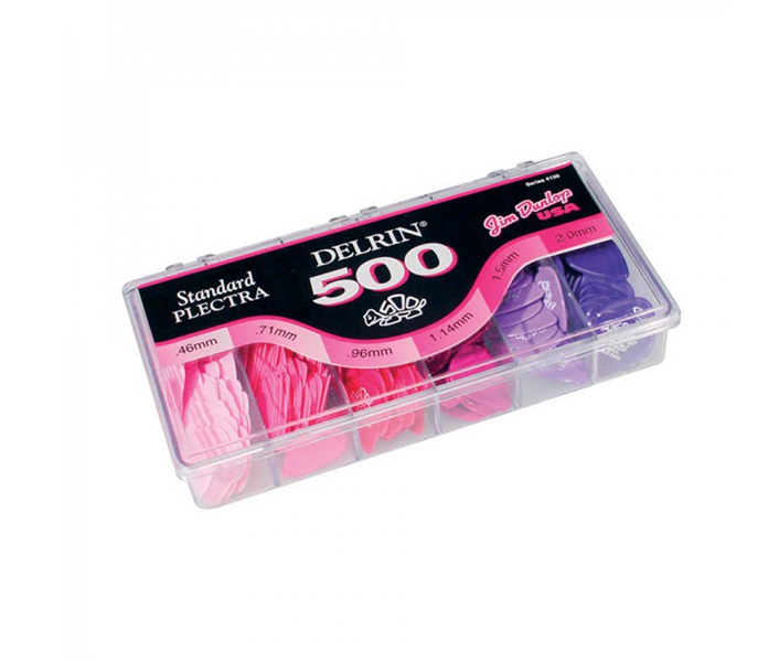 Dunlop 4100 Delrin 500 Коробка медиаторов