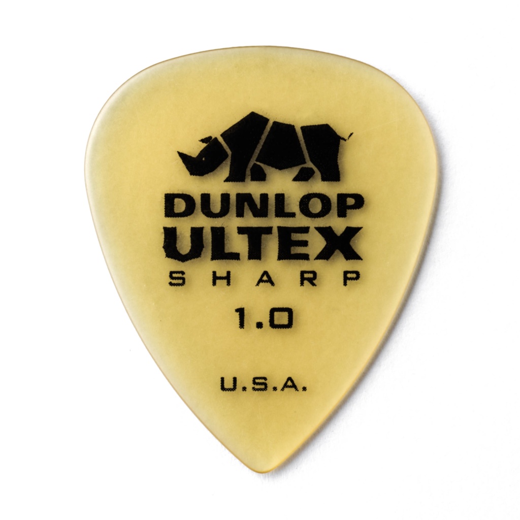 Dunlop 433R1.0 Ultex Sharp Медиаторы 72шт