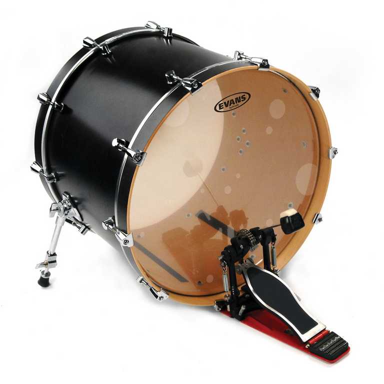 Evans BD22HG Hydraulic Glass Пластик для бас-барабана 22