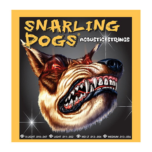 Snarling Dogs SDP10 Комплект струн для акустической гитары