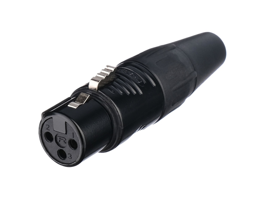 Rean RC3F-B Разъем на кабель XLR 