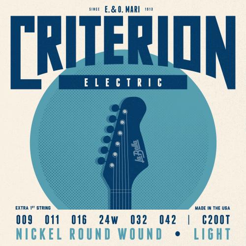 La Bella C200T Criterion Комплект струн для электрогитары