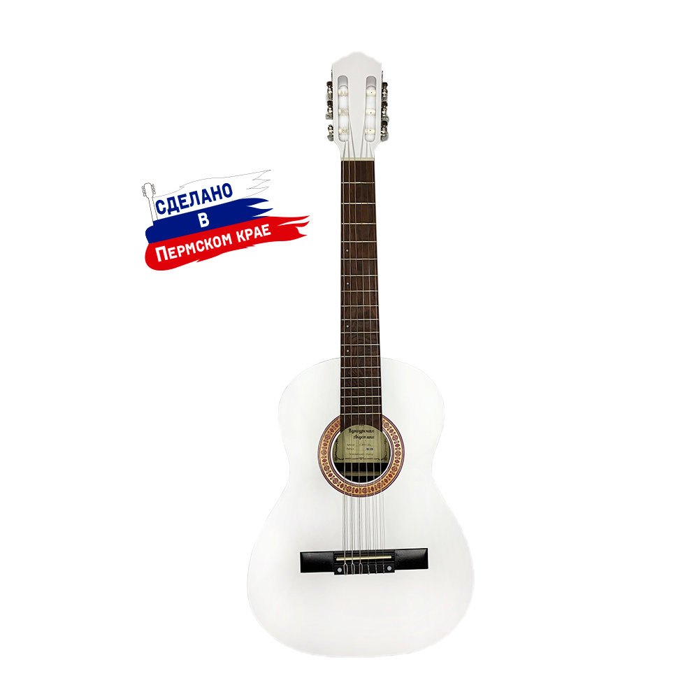 Кунгурская Акустика K-White-3/4 Гитара классическая 3/4