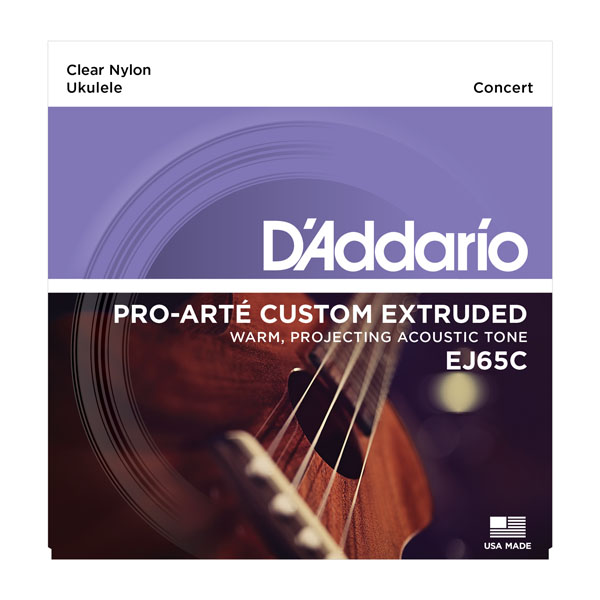 D'Addario EJ65C Комплект струн для концертного укулеле