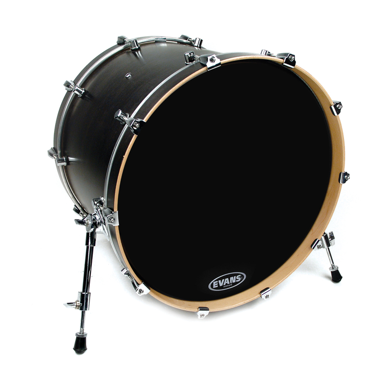 Evans BD20RBG Resonant Black Пластик для бас-барабана 20