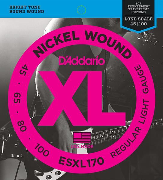 D'Addario ESXL170 Nickel Wound Комплект струн для бас-гитары