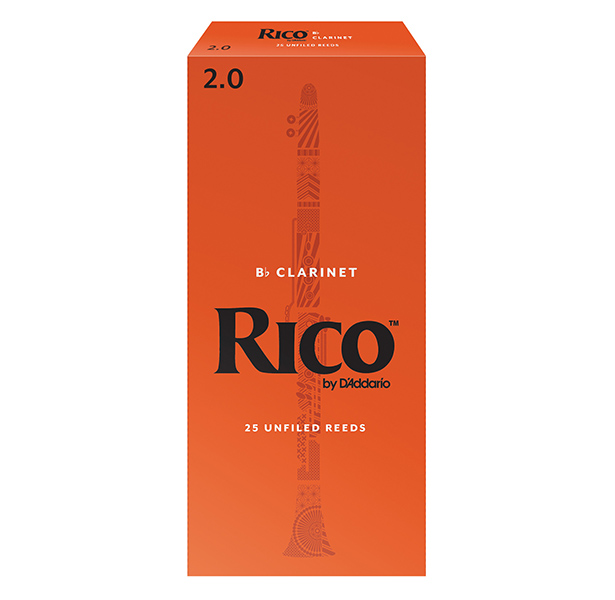 D'Addario Woodwinds Rico RCA2520 Rico Трости для кларнета Bb