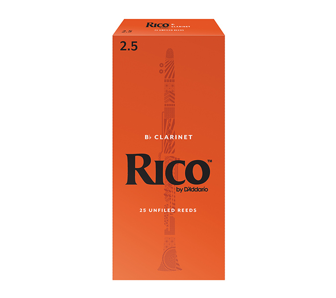 D'Addario Woodwinds Rico RCA2525 Rico Трости для кларнета Bb