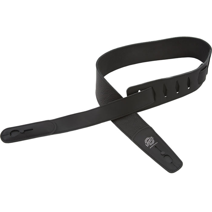 D'Andrea LIS-038-L2.75-BLK Ремень для гитары с блокировкой