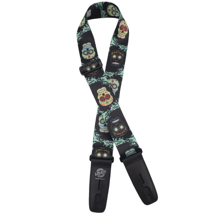 D'Andrea LIS-103-S38 Poly Plush Series Ремень для гитары с блокировкой