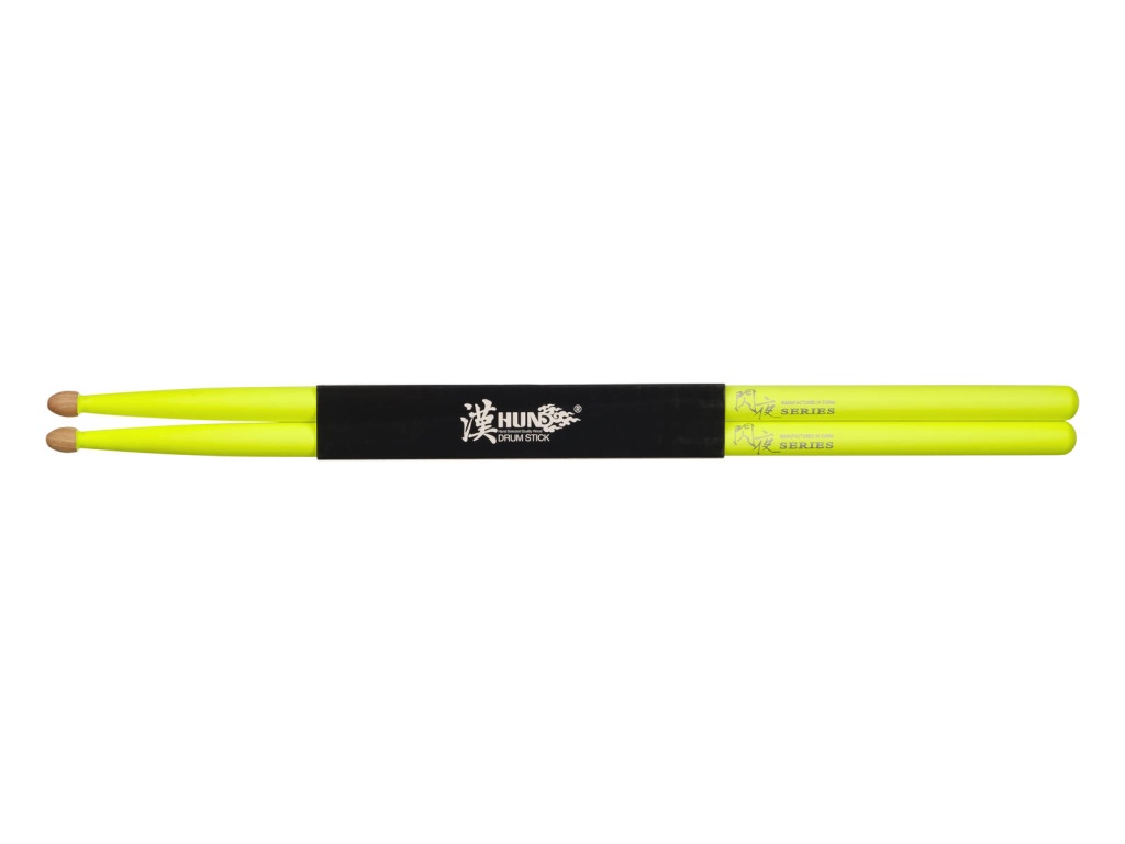 HUN 10101003009 Fluorescent Series 7A YELLOW Барабанные палочки