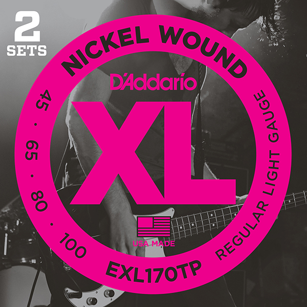 D'Addario EXL170TP Nickel Wound Струны для бас-гитары