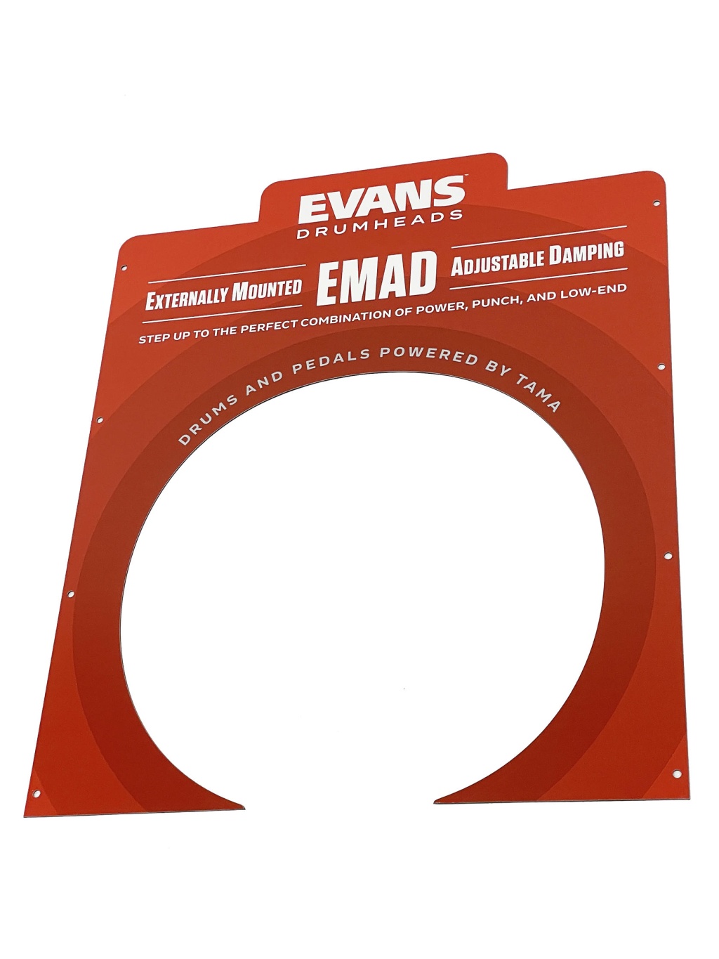 Evans EVDH-GRFX Напольный дисплей для демонстрации пластиков бас-барабана
