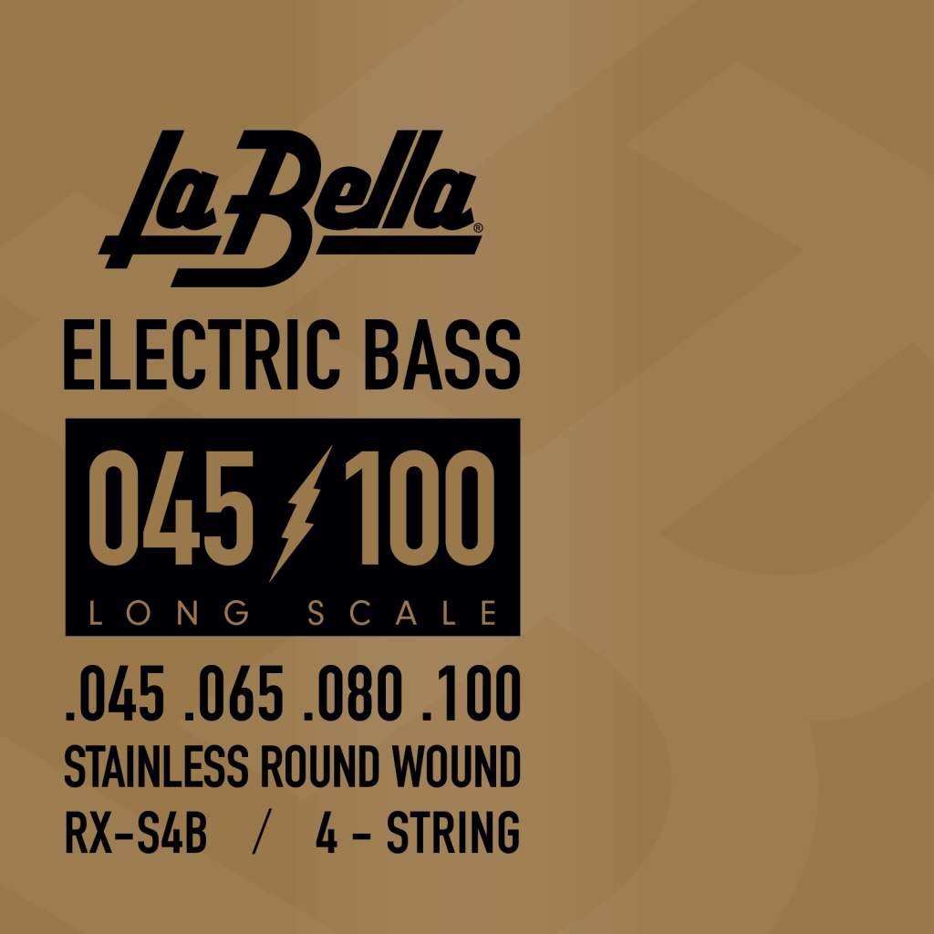 La Bella RX-S4B RX – Stainless Комплект струн для бас-гитары