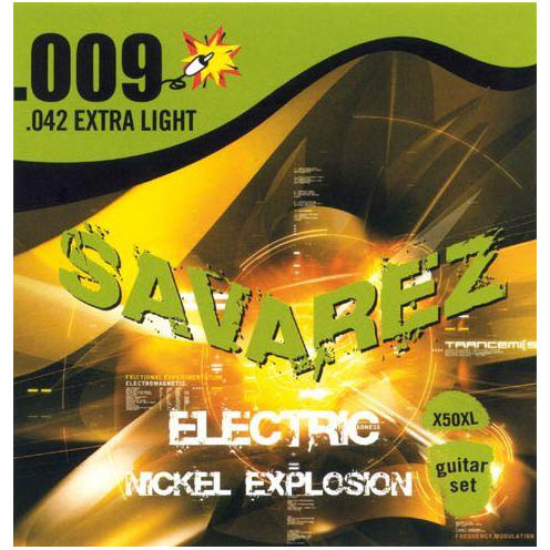 Savarez X50XL Explosion Комплект струн для электрогитары
