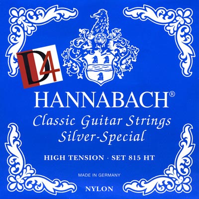 Hannabach 815HTDURABLE SILVER SPECIAL Комплект струн для классической гитары