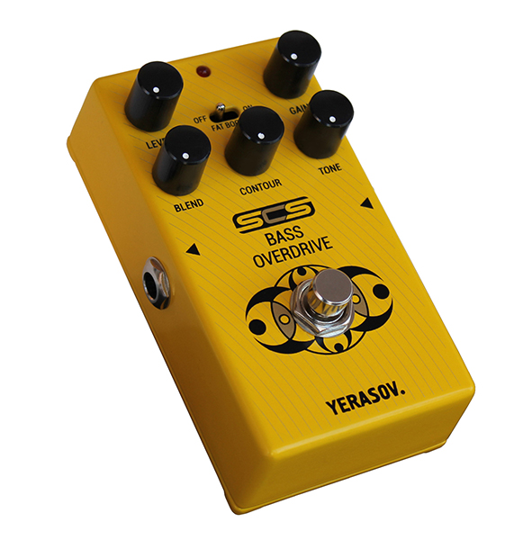Yerasov SCS-OD-10B Bass Overdrive Педаль эффектов для бас-гитар