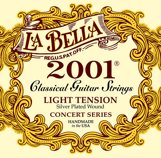La Bella 2001L Light Комплект струн для классической гитары