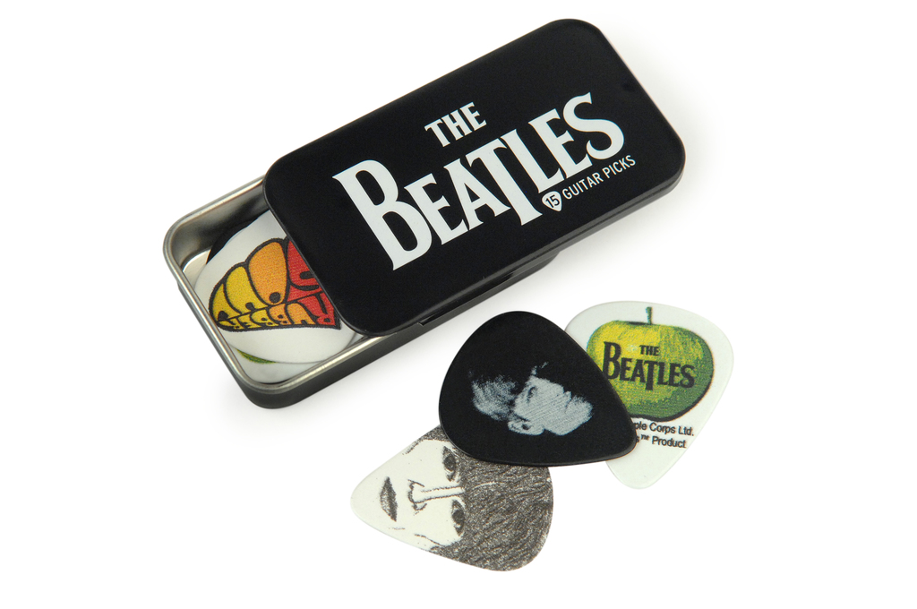 Planet Waves 1CAB4-15BT1 Beatles Signature Logo Медиаторы в коробке
