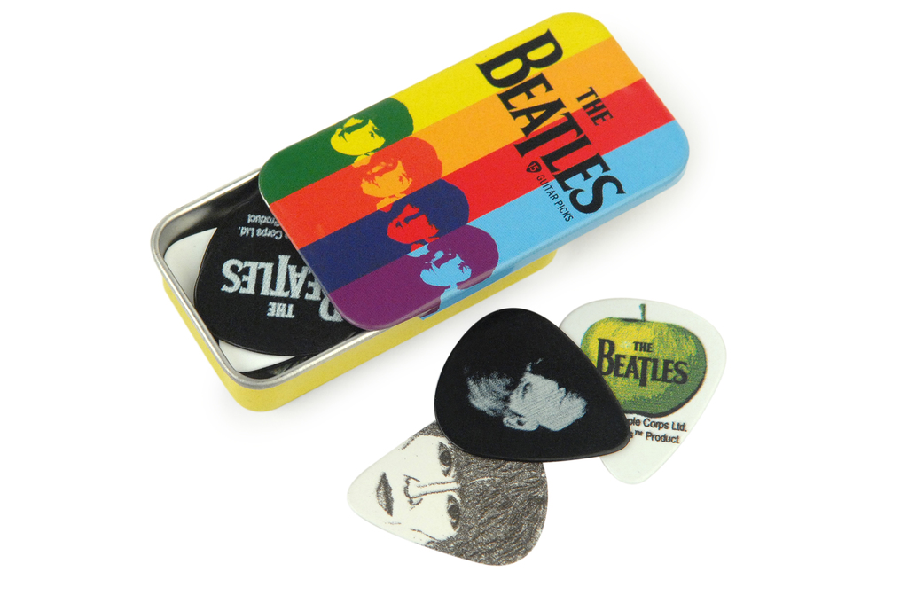 Planet Waves 1CAB4-15BT2 Beatles Signature Stripes Медиаторы в коробке