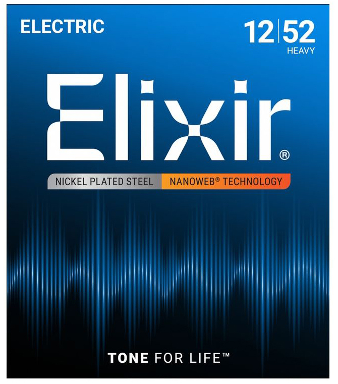 Elixir 12152 NANOWEB Комплект струн для электрогитары